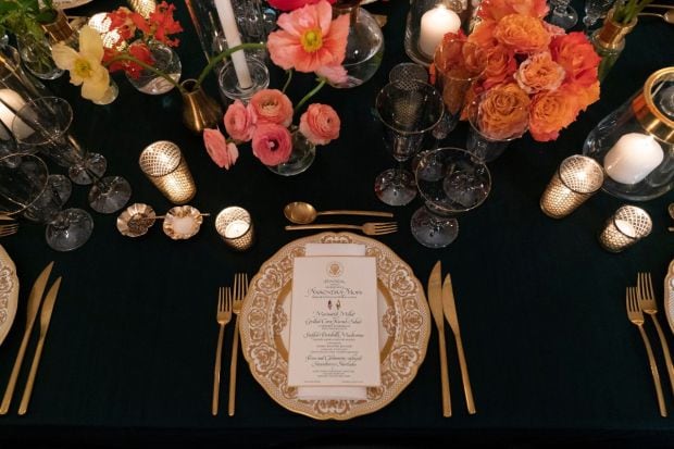 Every element of the dinner and decor has been chosen to make each guest's experience personal and warm, according to the statement by the White House. (Photo Credits: AP)