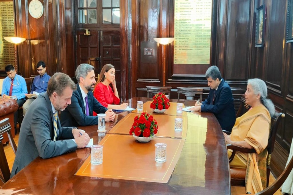 Finance Minister, Nirmala Sitharaman, IFAD, Alvaro Lario, agriculture, climate change, global challenges