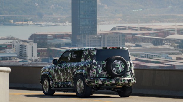 Fang Cheng Bao's e-SUV codenamed 'SF'.