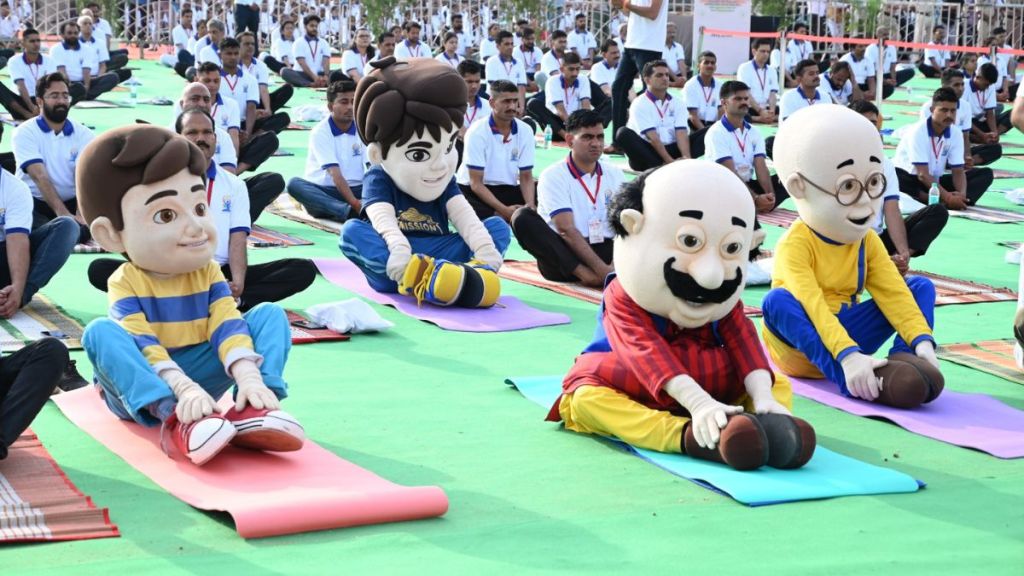 Nickelodeon has been celebrating Yoga Day virtually in partnership with AYUSH Ministry since last four years