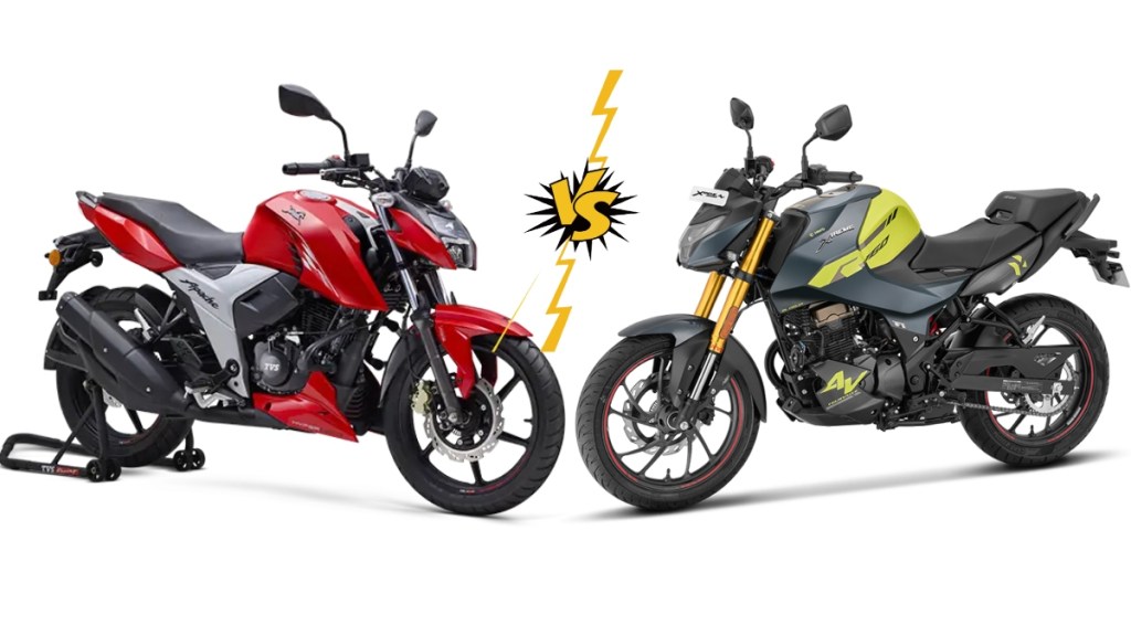 Hero Xtreme 160R vs TVS Apache RTR 160 4V