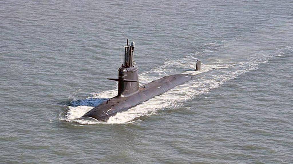 Indian naval submarine Vagir