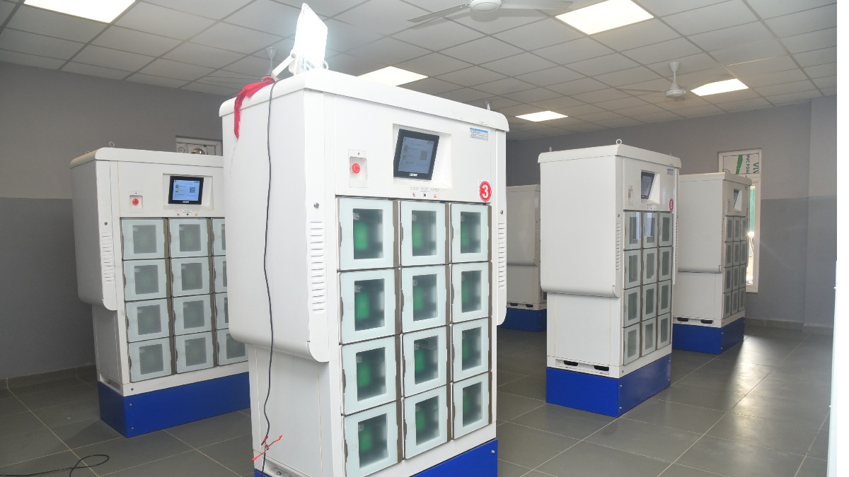 Lohia battery swapping station