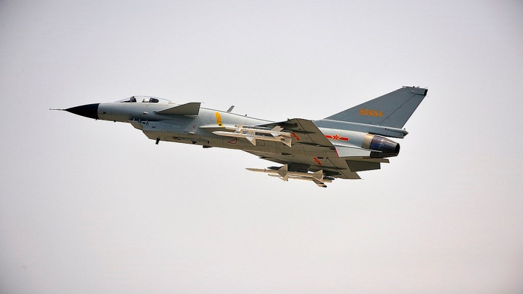 China's J10 fighter jet