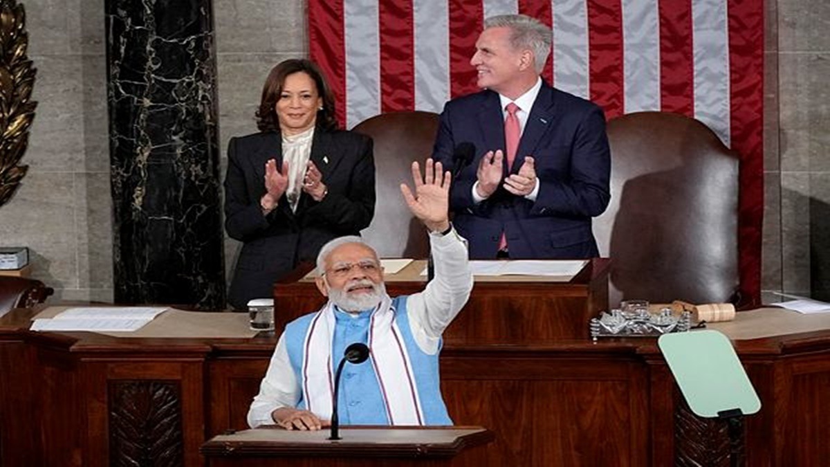PM Modi addresses US Congress