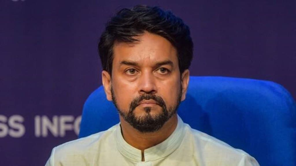 Anurag thakur|wrestlers protest|