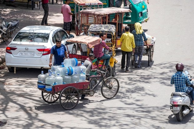 According to IMD, the maximum temperature is likely to hover around 38 degrees Celsius. (PTI Photo)