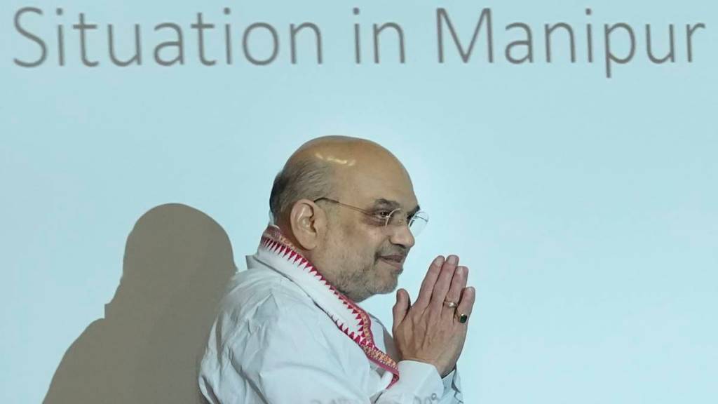 Amit Shah, Manipur, all party meeting