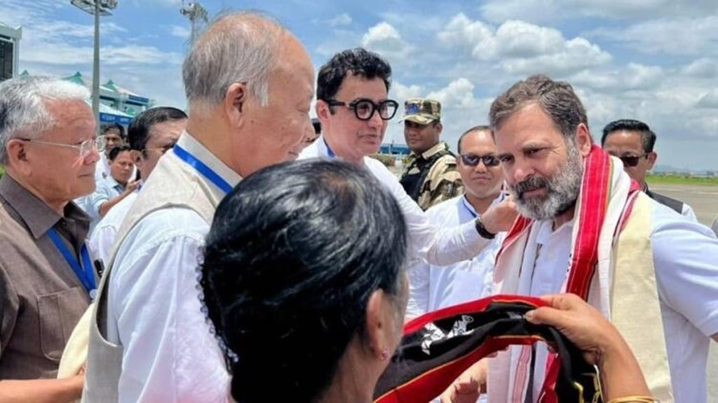 'Highly irresponsible behaviour': Convoy stopped, BJP claims Rahul Gandhi refused advice to take chopper to Churachandpur 'Highly irresponsible behaviour': Convoy stopped, BJP claims Rahul Gandhi refused advice to take chopper to Churachandpur
