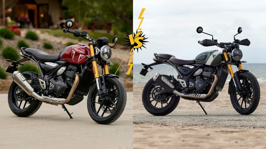 Triumph Speed 400 vs Scrambler 400 X