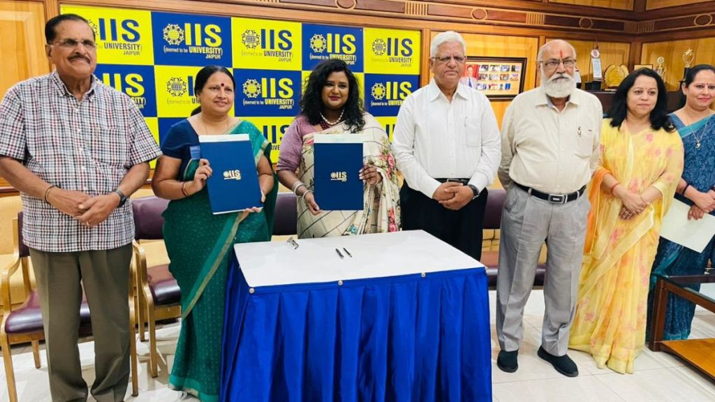 The partnership between ICRI and IIS University will help students to undergo airport and airline training.