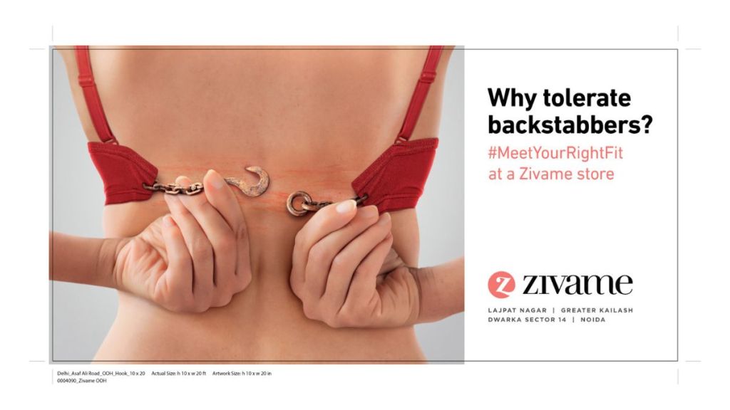 The campaign reflects the brand's conviction that every woman should be enabled to wear best fitted intimate wear