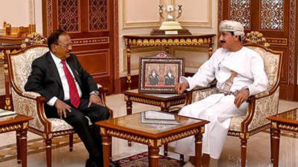 India, Oman, National Security Advisor, Ajit Doval, Gulf, Majesty Sultan Haitham bin Tarik, Prime Minister Narendra Modi, General Sultan bin Mohammed Al Nomani, Sayyid Badr bin Hamad Al Busaidi, Major General Idris Abdulrahman Al-Kindi, Vikram Misri