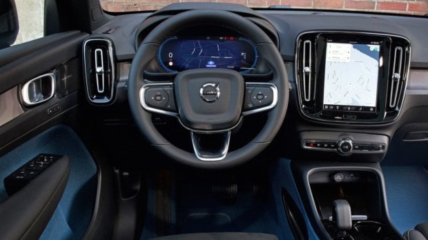 volvo c40 recharge features