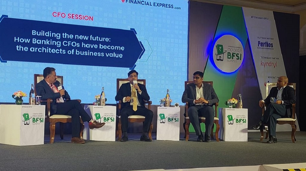 FE Modern BFSI Summit, BFSI, CFO, financial performance, financial risks, compliance, technology, allocation of capital, ROI, NBFCs, regulations, cloud computing, lending business, microfinance FE Modern BFSI Summit, BFSI, CFO, financial performance, financial risks, compliance, technology, allocation of capital, ROI, NBFCs, regulations, cloud computing, lending business, microfinance