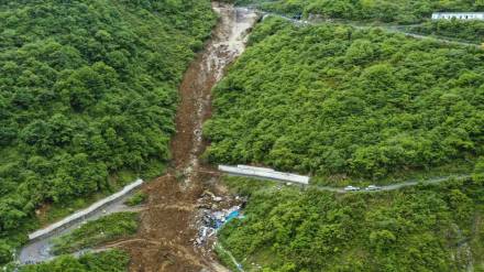 china landslide