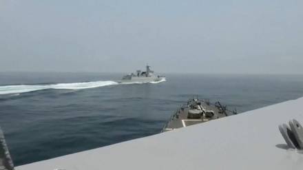 china warship