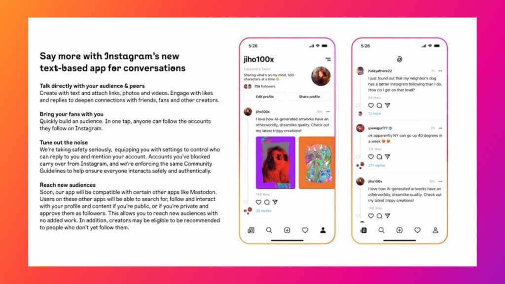 Instagram's Twitter clone leaks in full glory and here is what it looks like
