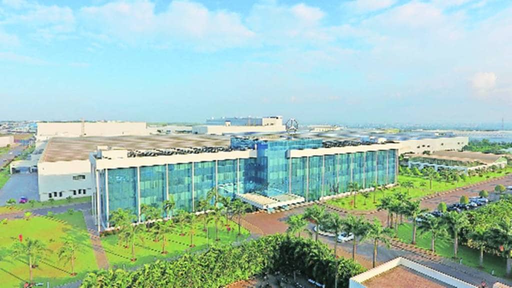 mercedez Benz india plant