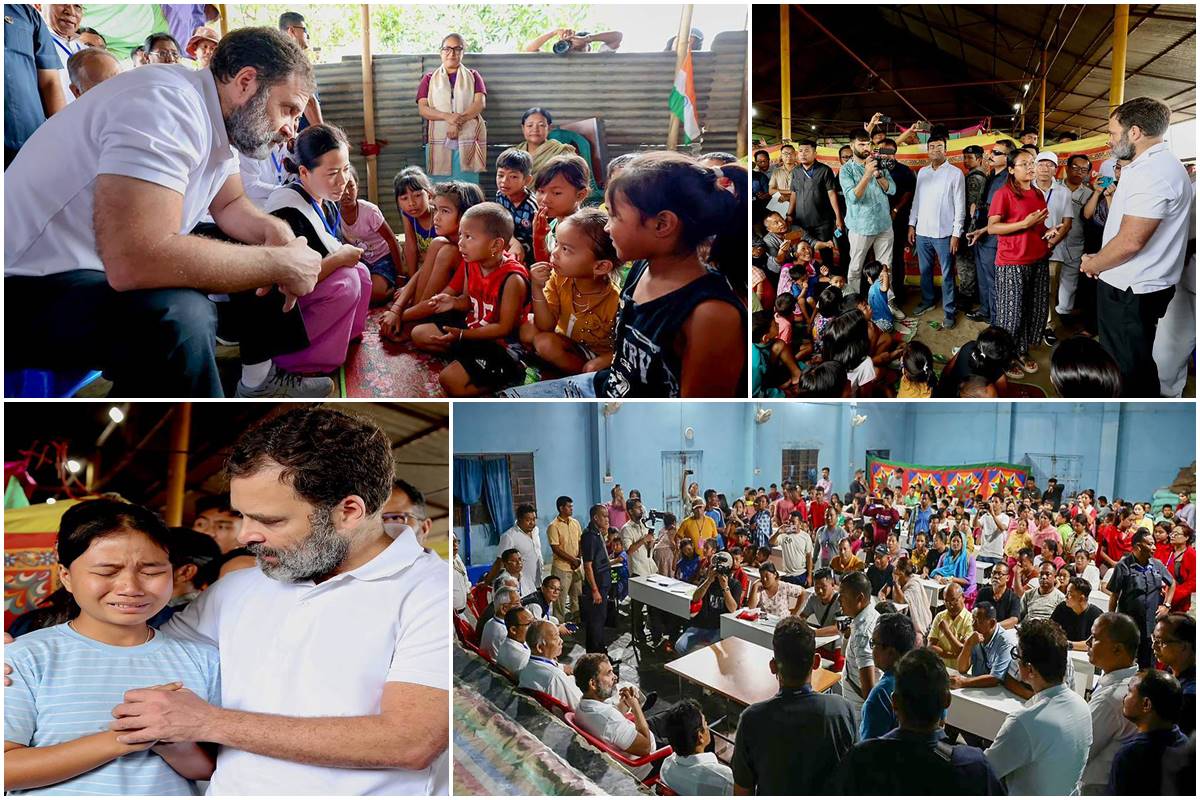 Rahul Gandhi, Manipur