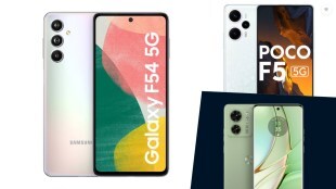 Samsung Galaxy F54 5G versus Motorola Edge 40, Poco F5: Specs, features, prices compared