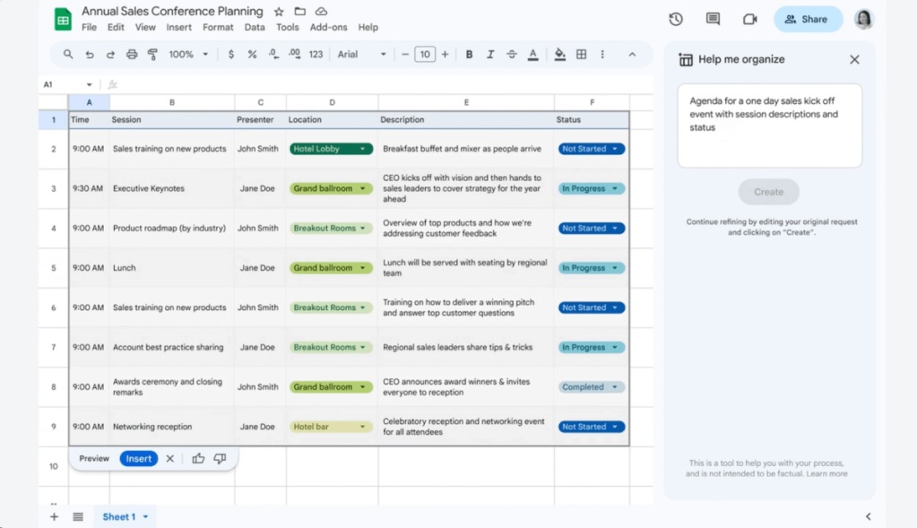 Google brings Duet AI to Sheets after Slides, Docs: What is it, how it can boost productivity, collaboration?