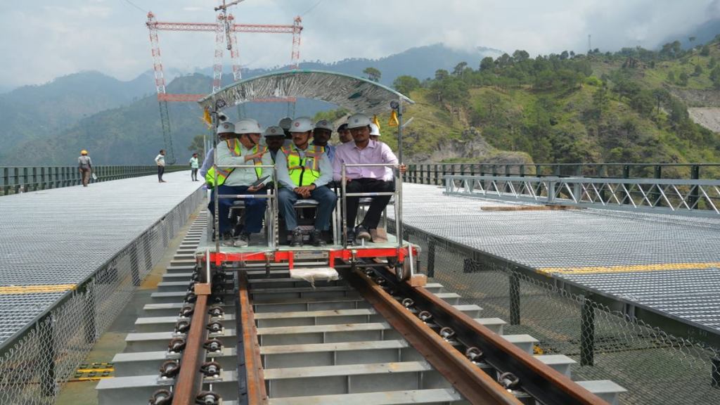 Jammu and Kashmir, Jammu and Kashmir rail line, Jammu and Kashmir railway link, Jammu and Kashmir rail route, Jammu and Kashmir rail network, indian railways, usbrl project, usbrl project construction update,