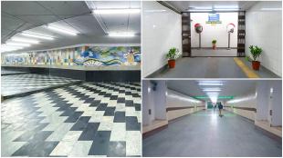 revamped subways in national capital, revamped subways in delhi, clean subways in delhi, subways in delhi, pedestrian subways in delhi, delhi pwd department, pwd minister atishi,