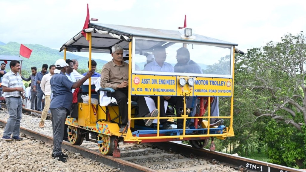 Nuagaon Road-Dasapalla Railway, Nuagaon Road-Dasapalla Railway line, Nuagaon Road-Dasapalla Railway section, significance of Nuagaon Road-Dasapalla Railway line, commissioning of Nuagaon Road-Dasapalla Railway line, crs inspection on Nuagaon Road-Dasapalla Railway section, Khurda Road-Bolangir Rail Line project, Khurda Road-Bolangir Rail Line project cost, Khurda Road-Bolangir Rail Line project status,