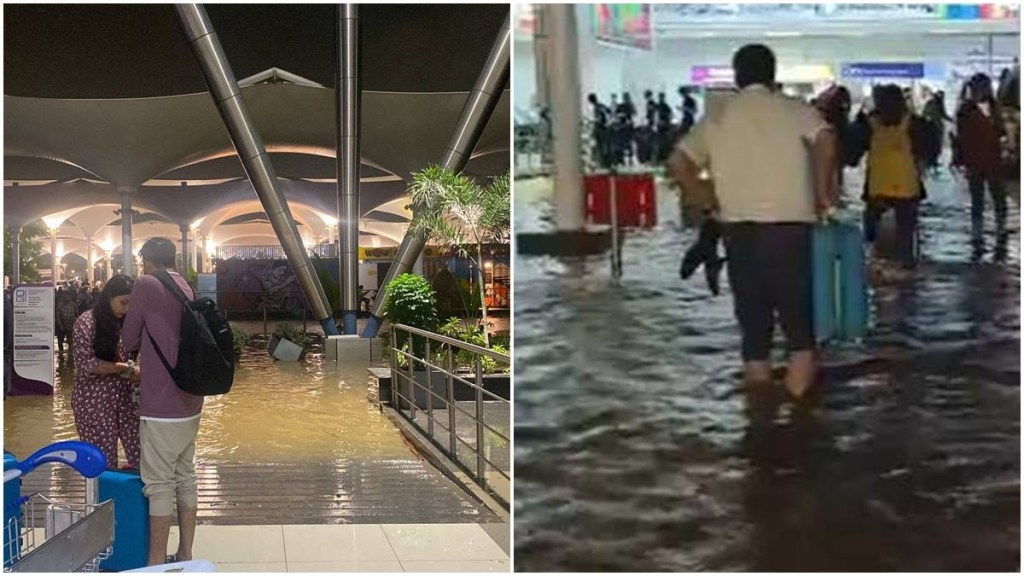 Ahmedabad Airport flooded, Sardar Vallabhai Patel Airport