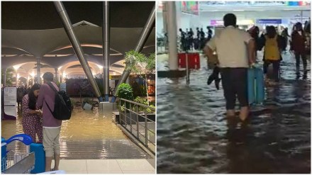 Ahmedabad Airport flooded, Sardar Vallabhai Patel Airport