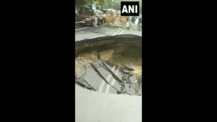 Delhi news, Delhi road caves, road caves in Janakpuri, Delhi-NCR news, Delhi road caves video