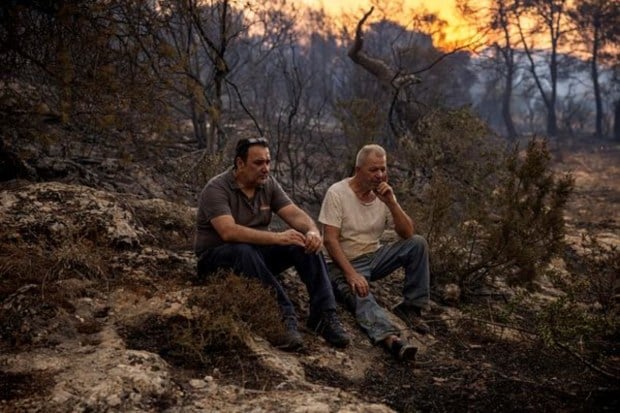 Greek meteorological service had warned of a heightened risk of fires this week. (Image: Reuters)