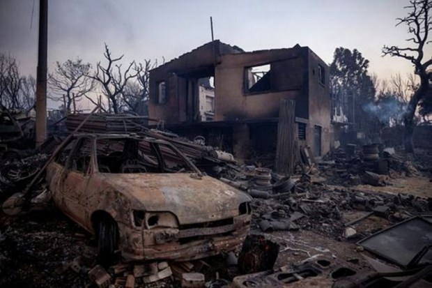 Earlier, Greek PM Mitsotakis said the country has always had wildfires and it always will. (Image: Reuters)