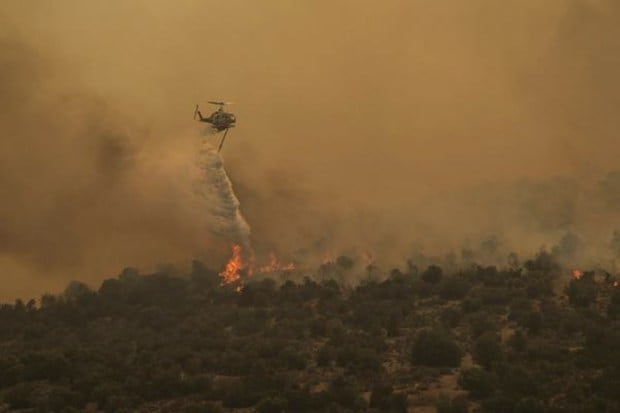 Israel Prime Minister Benjamin Netanyahu's office had said they will send two firefighting planes to Greece. (Image: AP)