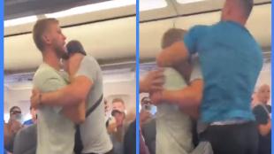 British man tackled by passengers, ryanair flight british man, Zadar, Croatia, music festival Hideout, viral, trending