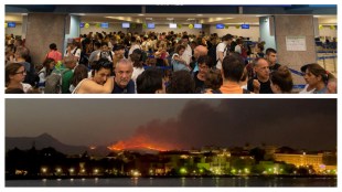 Rhodes wildfire, Greece, wildfire in Greece