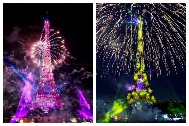Bastille Day this year was celebrated with much fervour in France, and with PM Modi in attendance, India too had its eye and was a little more involved with the celebrations. While the parade was quite fascinating, it was the firework and light show and Paris' Eiffel Tower that took our breath away! Have a look at these mesmerising photos as we are sure they will bright up your day! (Image: Reuters)