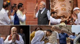 Monsoon session of Parliament, begins - Photos