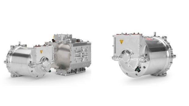 Helix's 650kW SPX177 motor and 2x3 phase inverter.