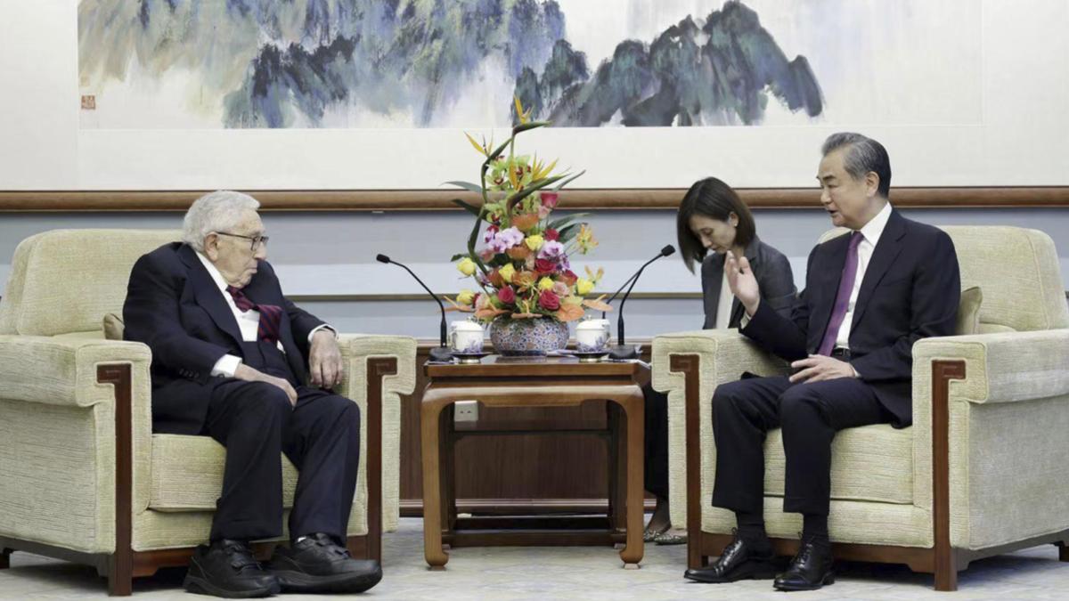 henry kissinger, china, xi jinping, wang yi, richard nixon, current affairs, us-china relations, world news