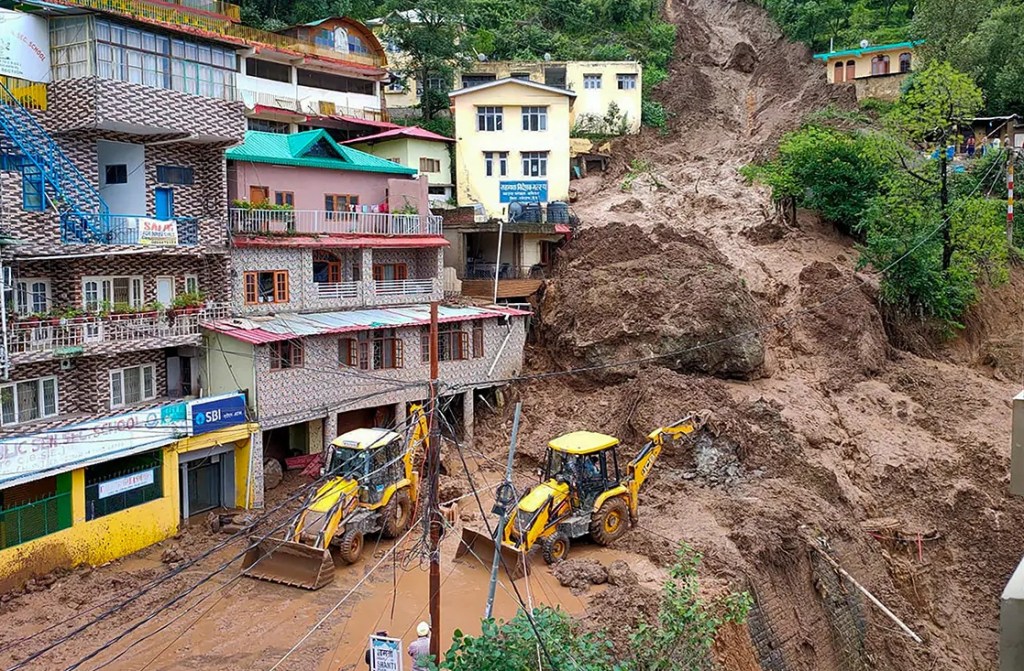 Monsoon mayhem: Red alert in Himachal Pradesh, Uttarakhand as torrential rains continue for day 4 Monsoon mayhem: Red alert in Himachal Pradesh, Uttarakhand as torrential rains continue for day 4