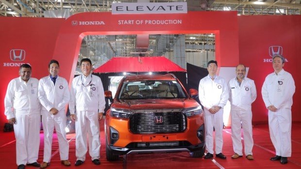 honda elevate production