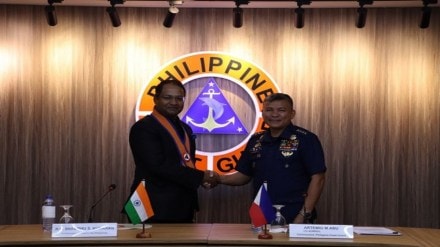 India-Philippines maritime cooperation. Credit ANI