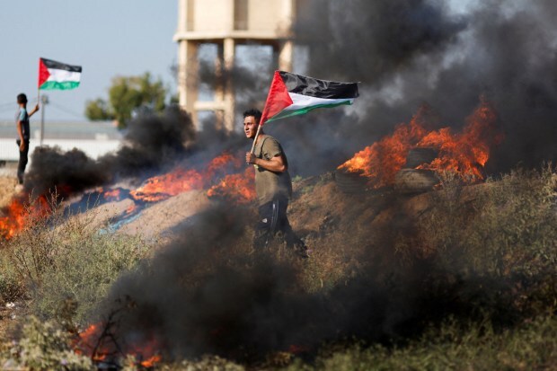 Palestinians protest against Israeli army raid in Jenin. (Image: Reuters)