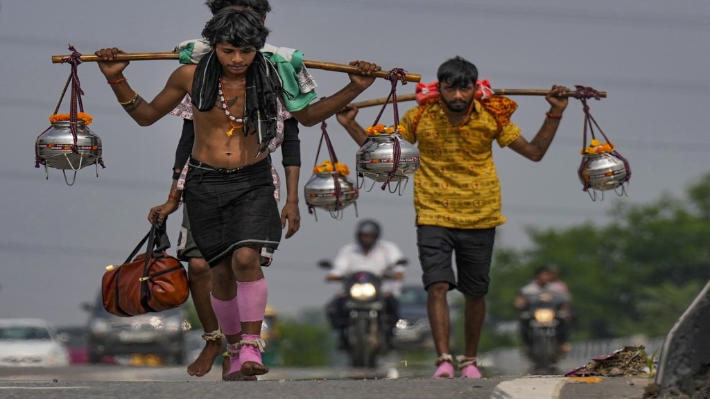 Kanwar Yatra 2023, kanwar traffic jams, Kanwar Yatra 2023, kanwar traffic jams,