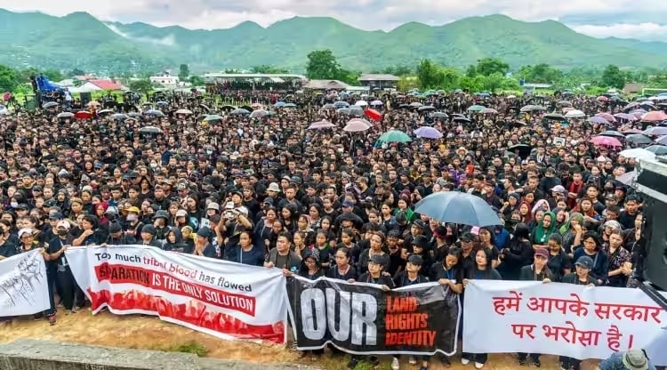 Manipur: 4 arrested as video of women being paraded naked, raped sparks outrage across country