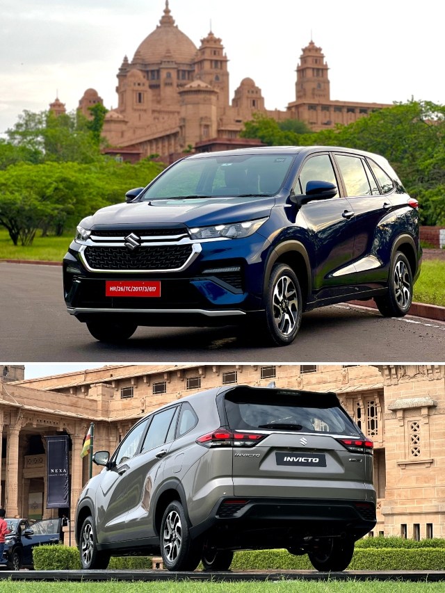 Maruti Suzuki Invicto first drive review now LIVE: Check images & details