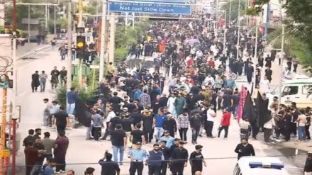 Muharram processions in Kashmir