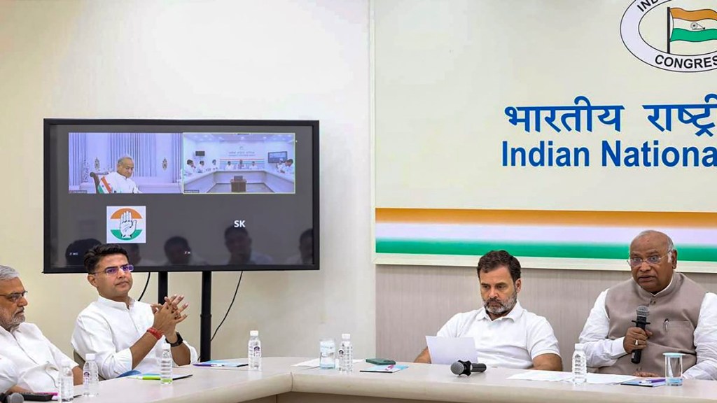 Congress, Rajasthan Congress, Rajasthan